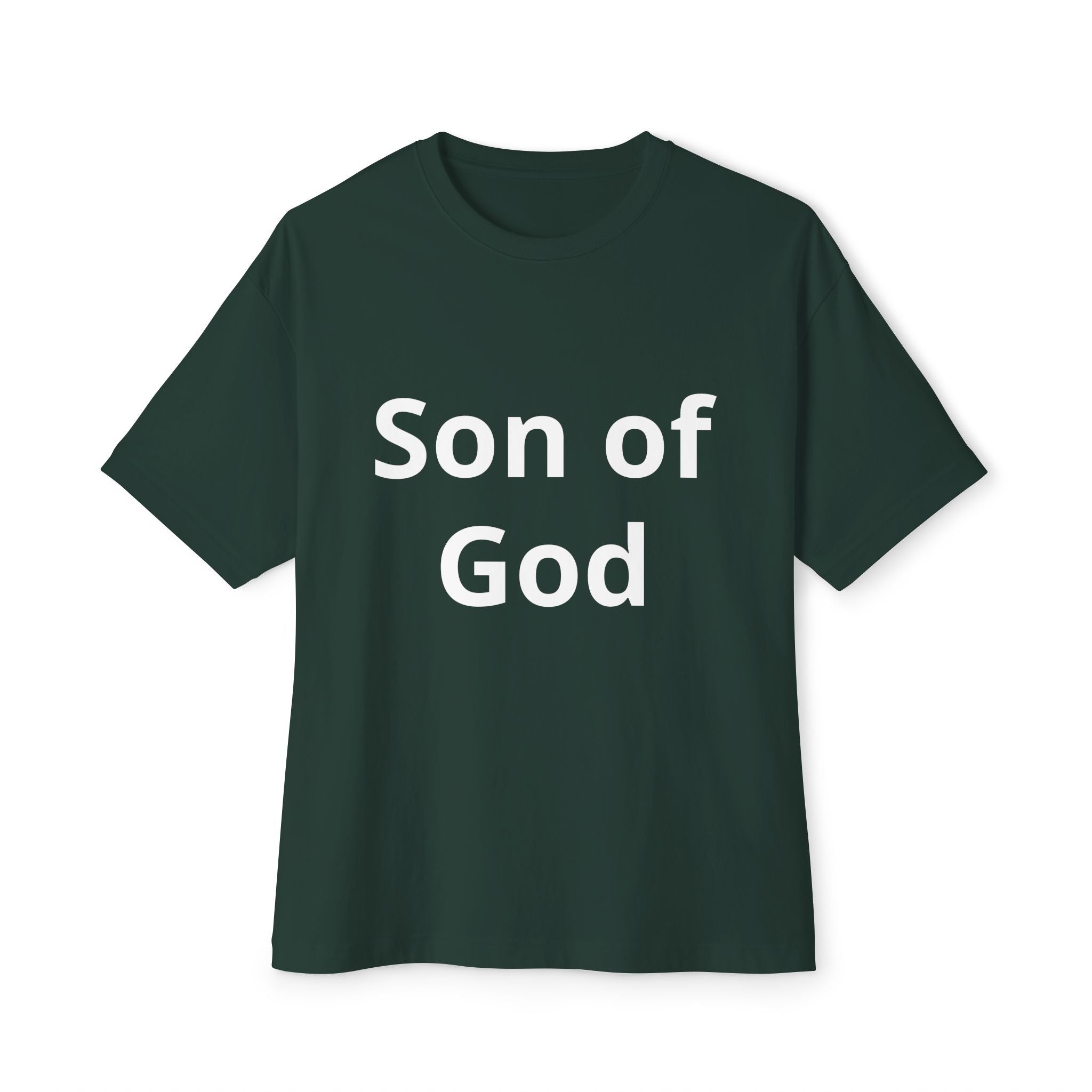 T-Shirt — "Son of God" Graphic Tee with Dark Emblem Back