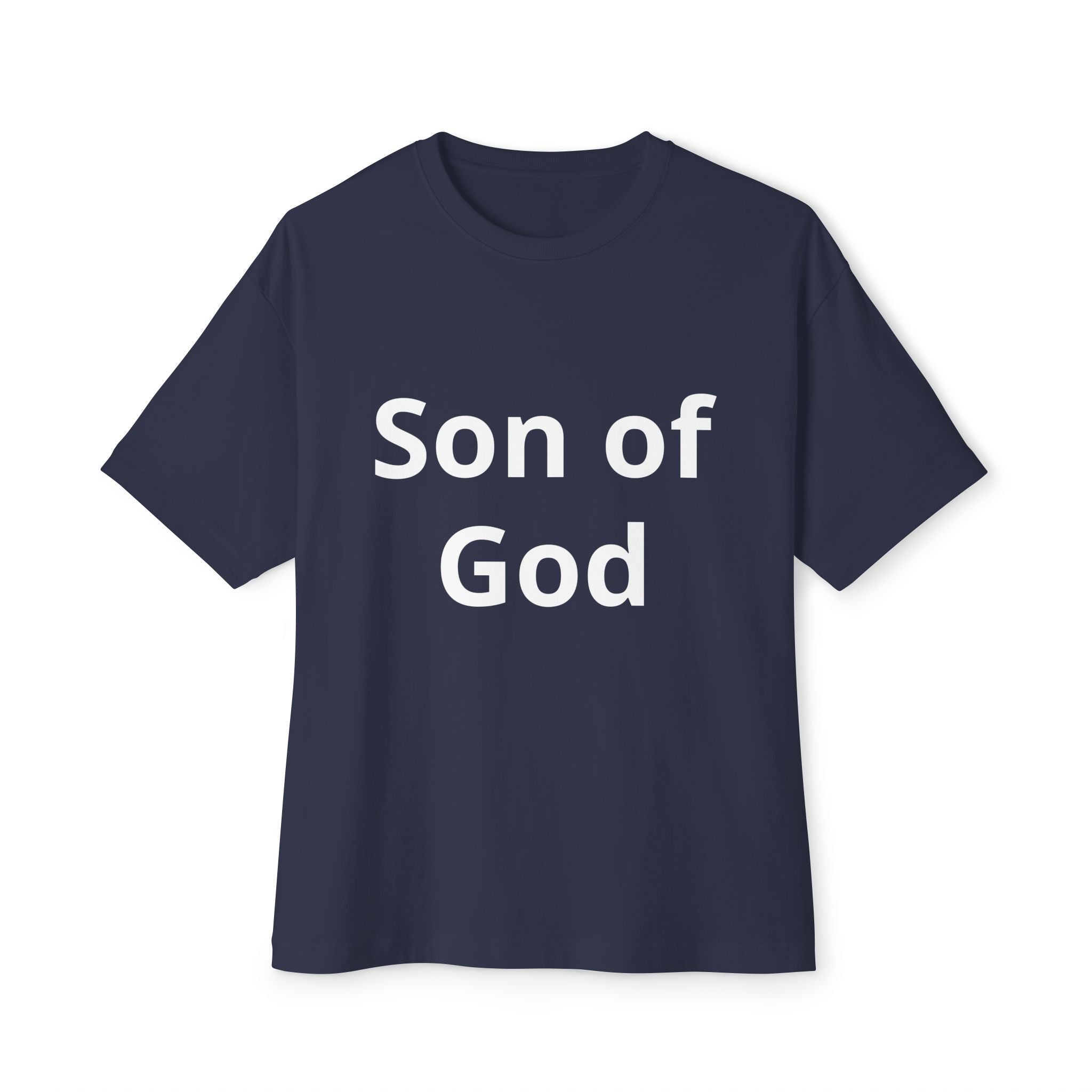 T-Shirt — "Son of God" Graphic Tee with Dark Emblem Back